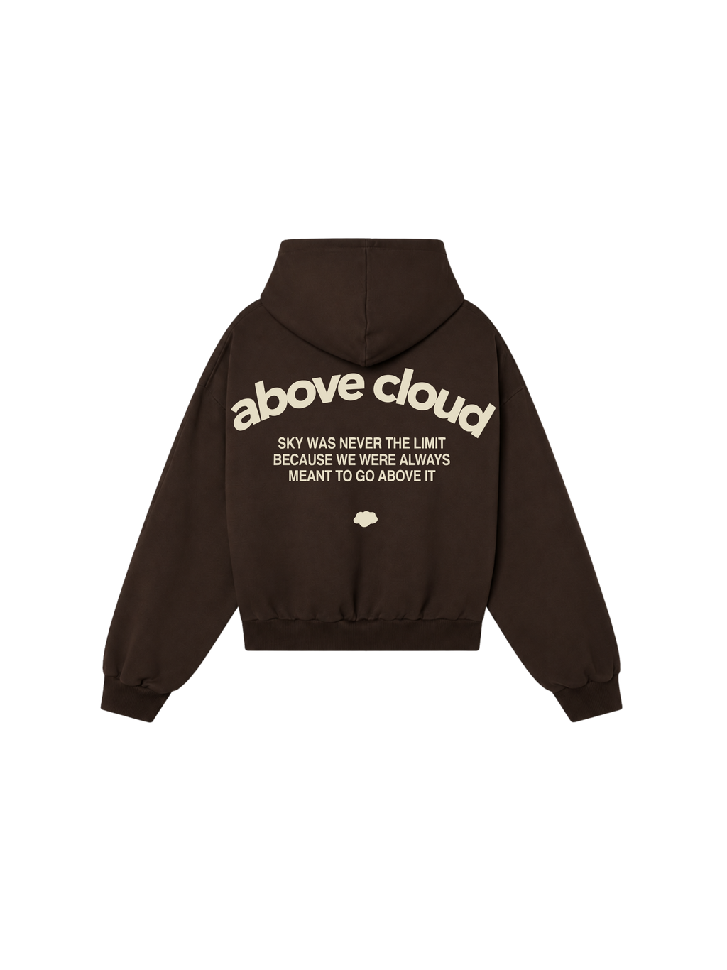 AWAY GO-TO HOODIE IN BROWN