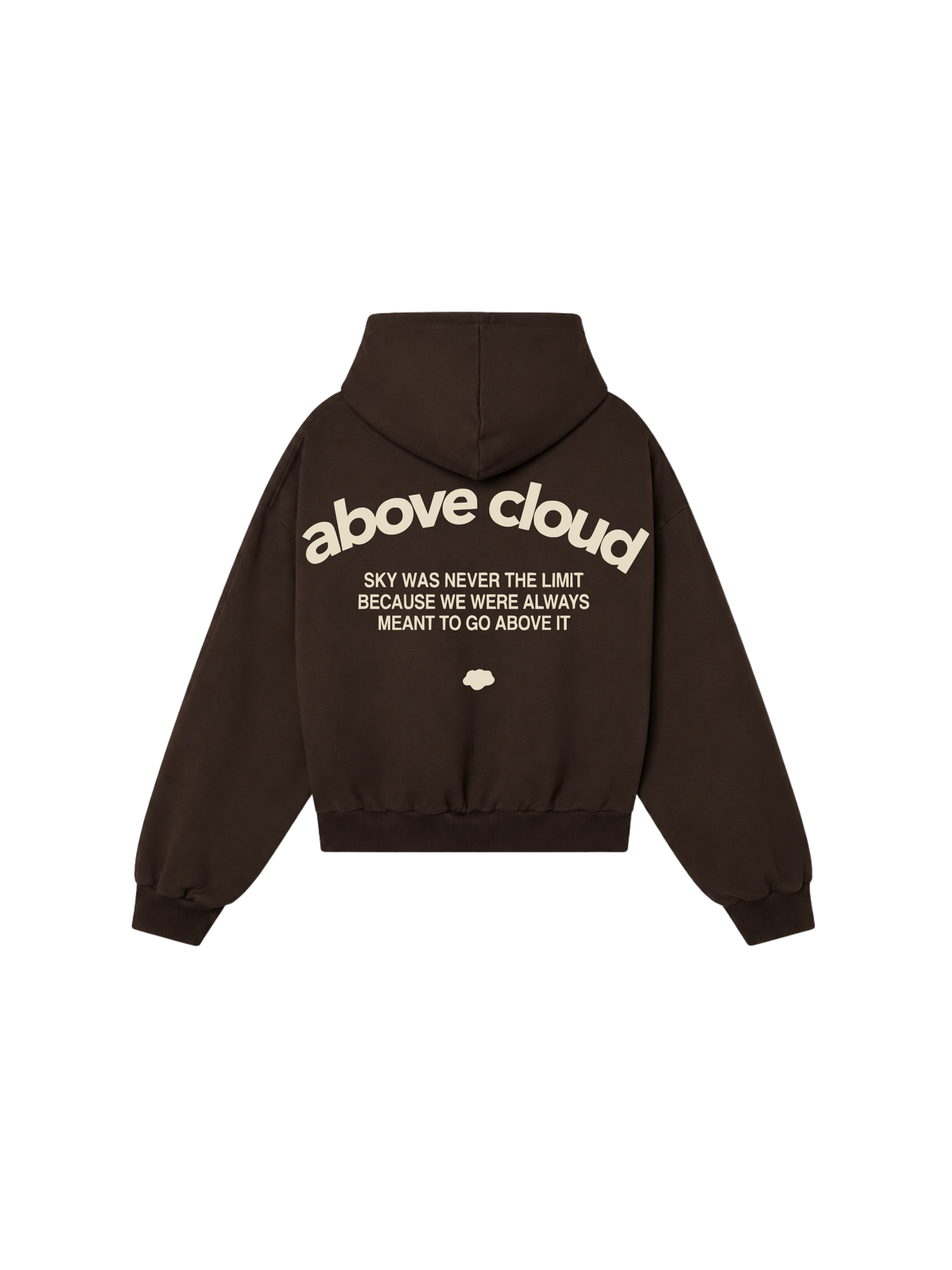AWAY GO-TO HOODIE IN BROWN