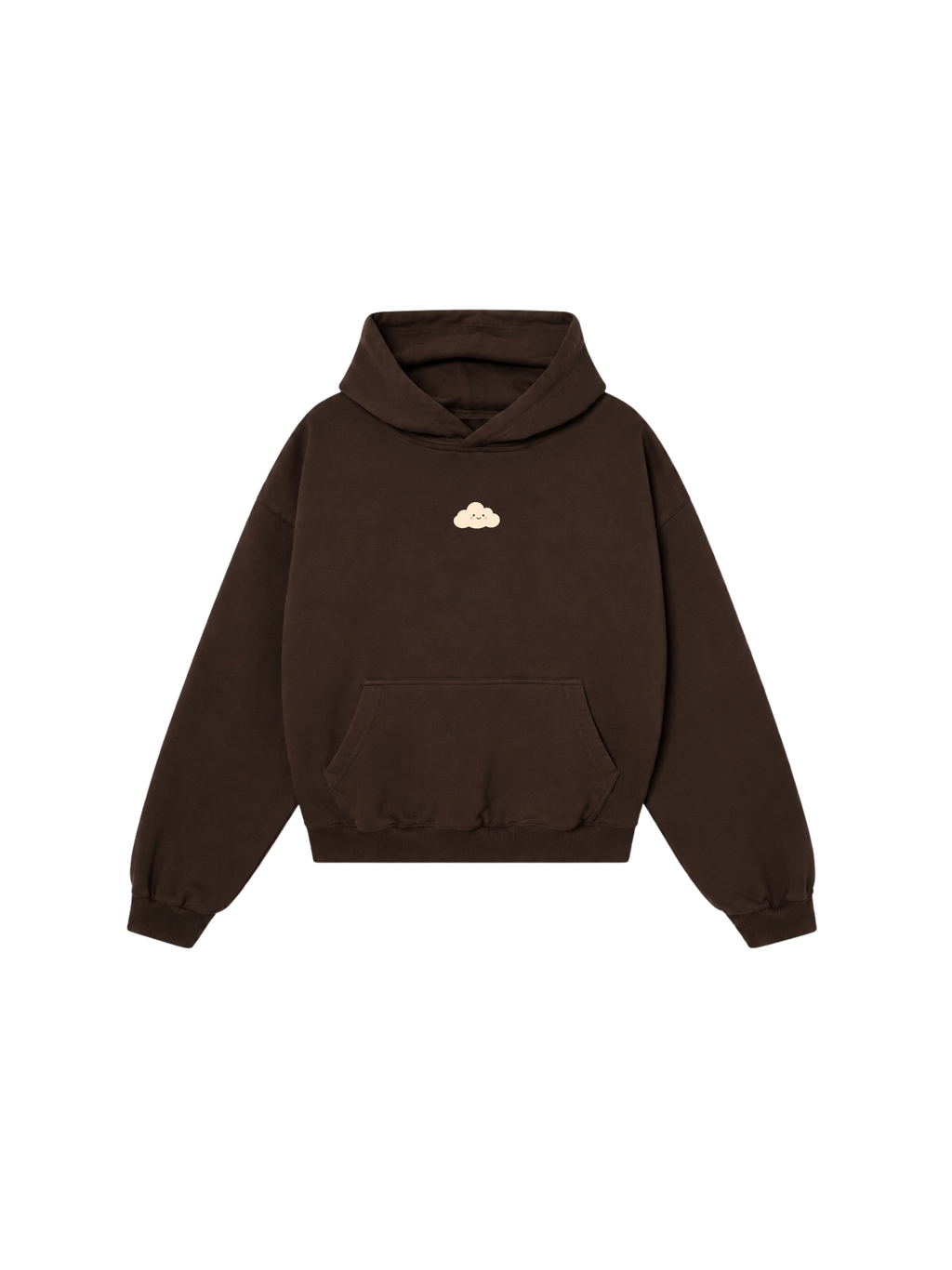AWAY GO-TO HOODIE IN BROWN