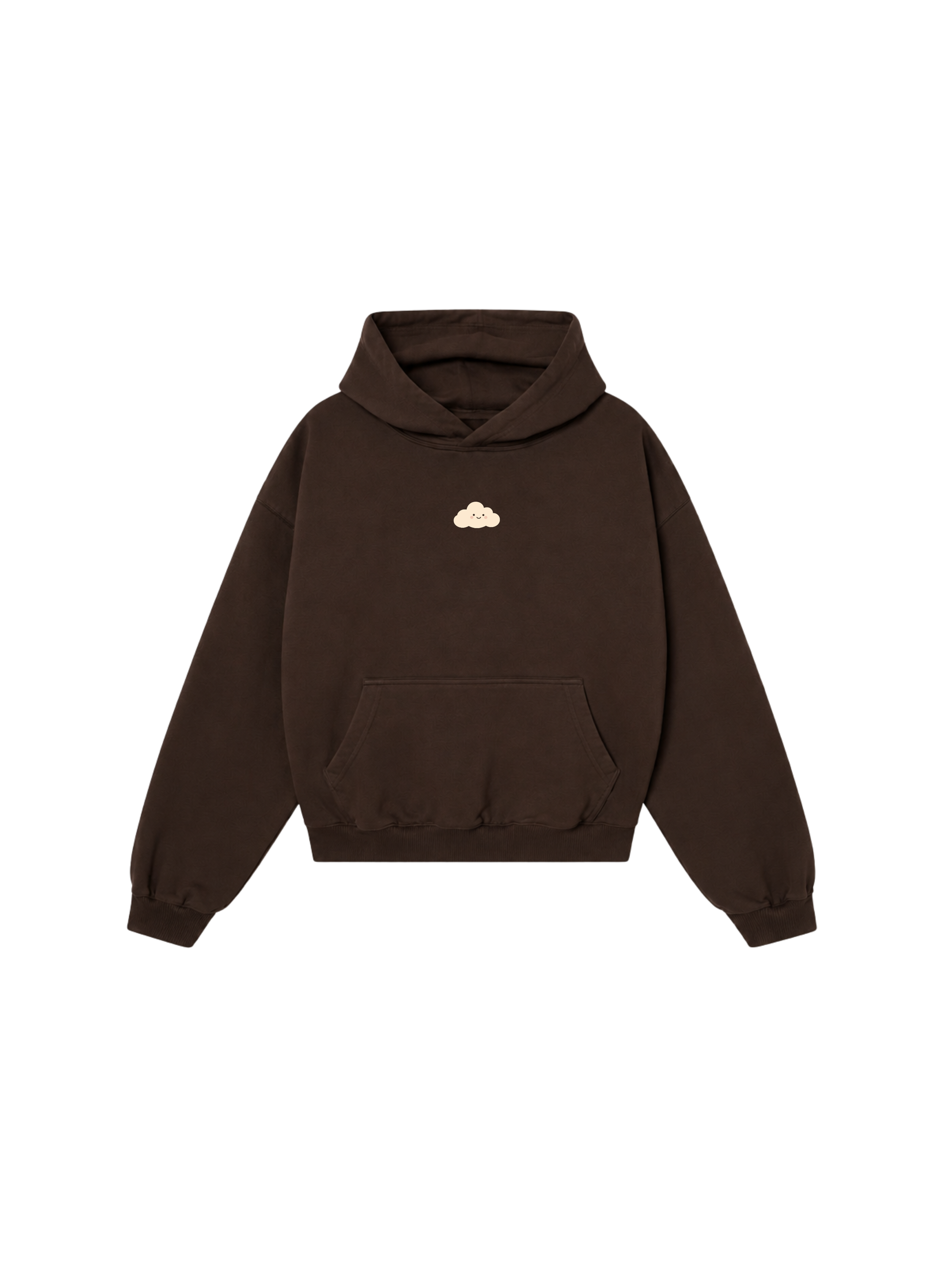 AWAY GO-TO HOODIE IN BROWN