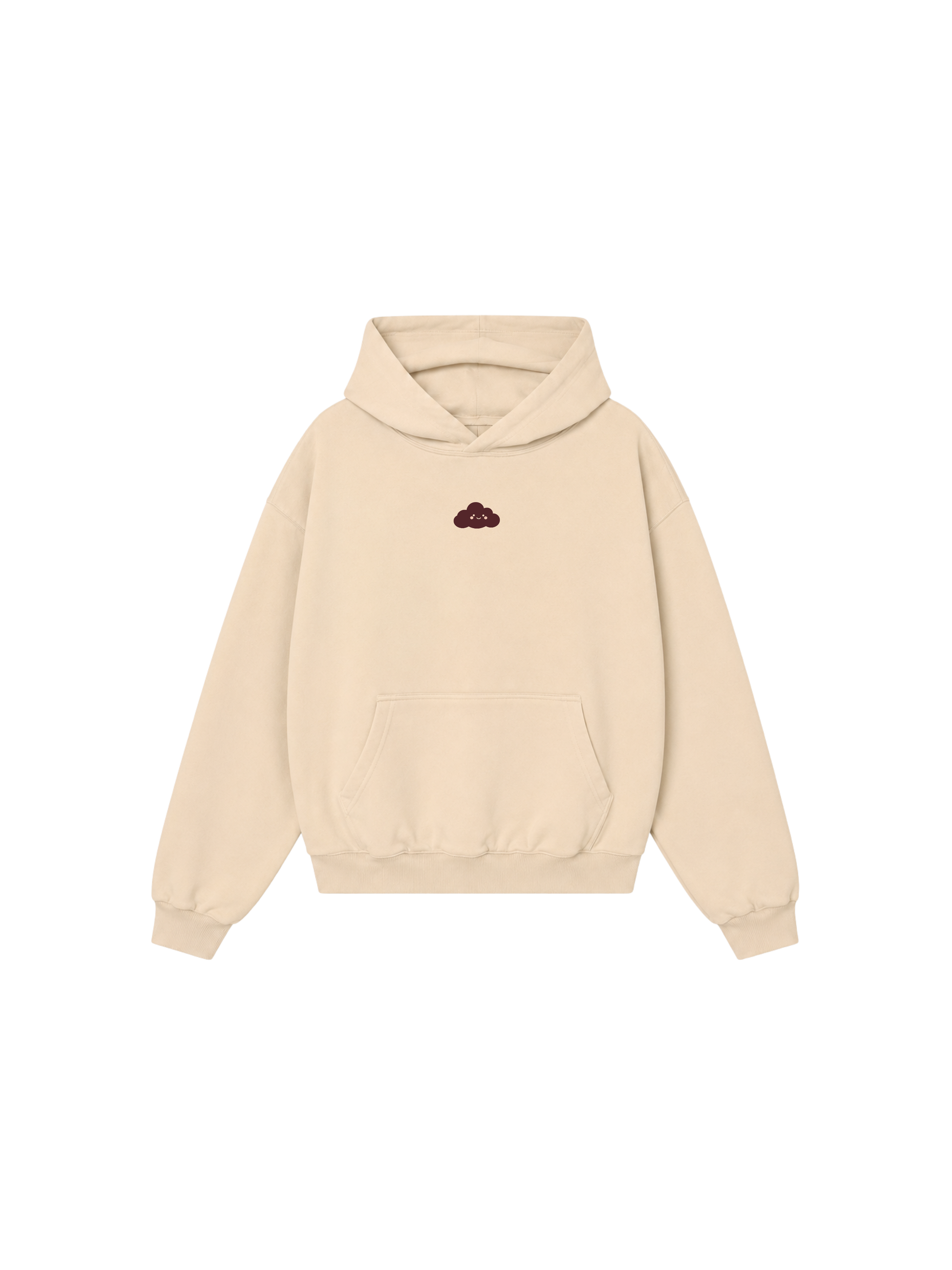 AWAY GO-TO HOODIE IN BEIGE