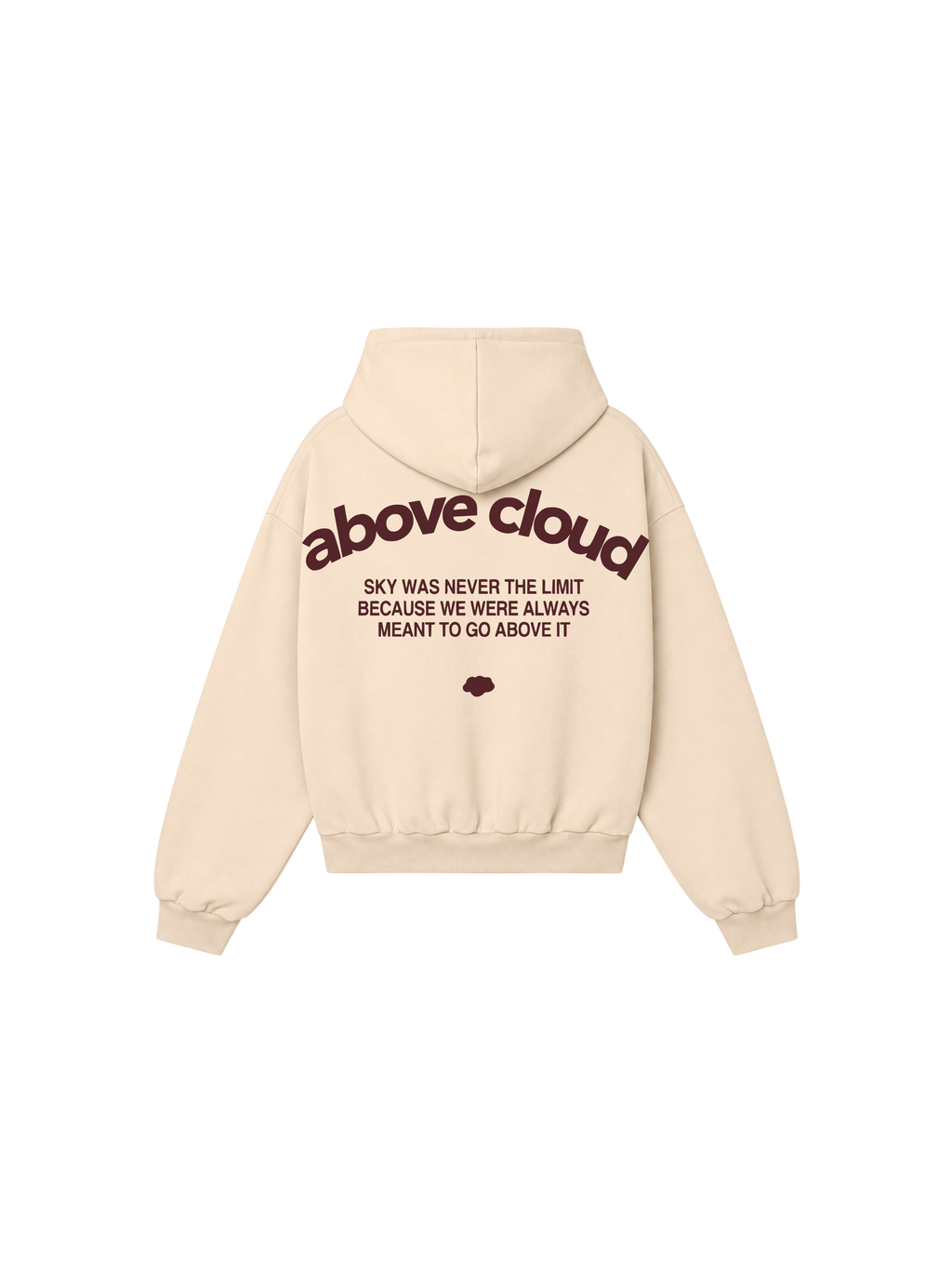 AWAY GO-TO HOODIE IN BEIGE