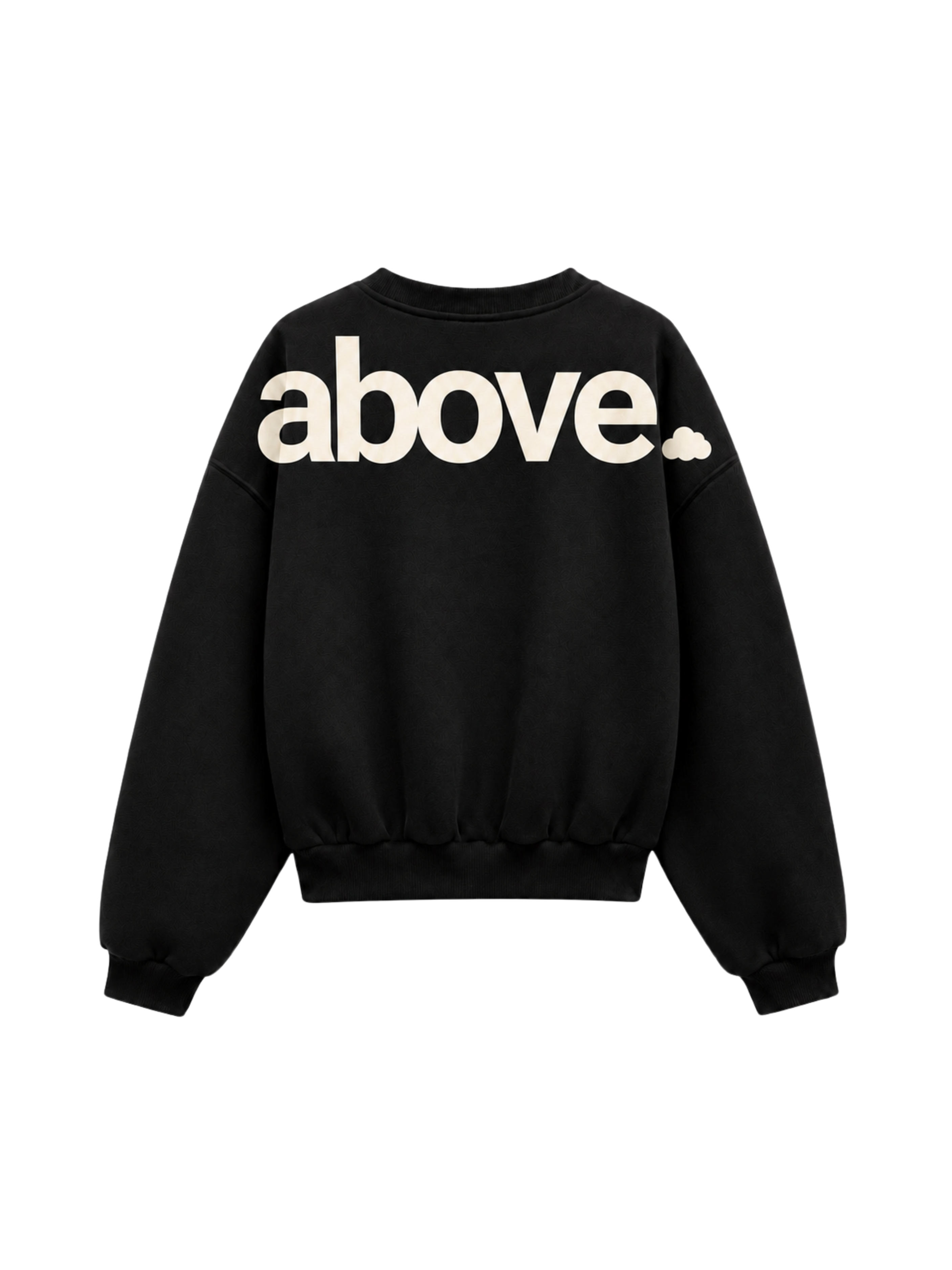 SEAL SWEATSHIRT IN BLACK