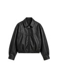 AWAY LEATHER JACKET (Black)