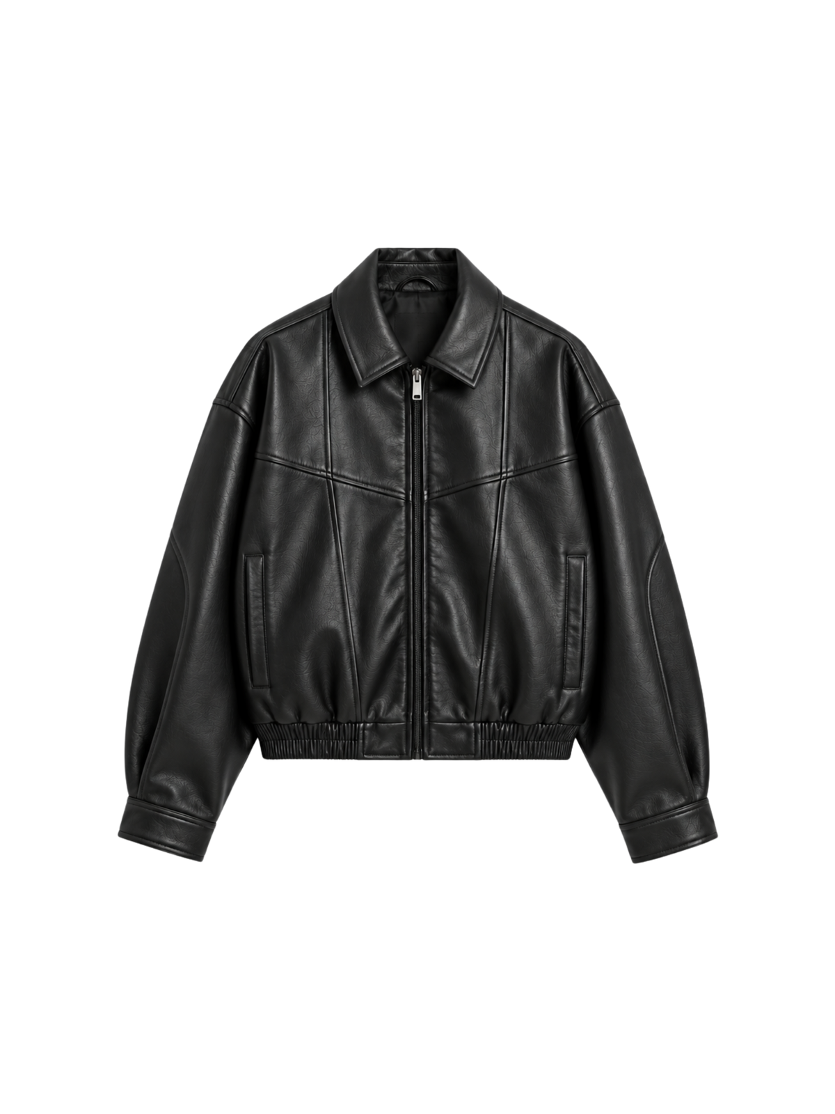 AWAY LEATHER JACKET (Black)