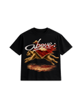 REDPET T-SHIRT IN BLACK