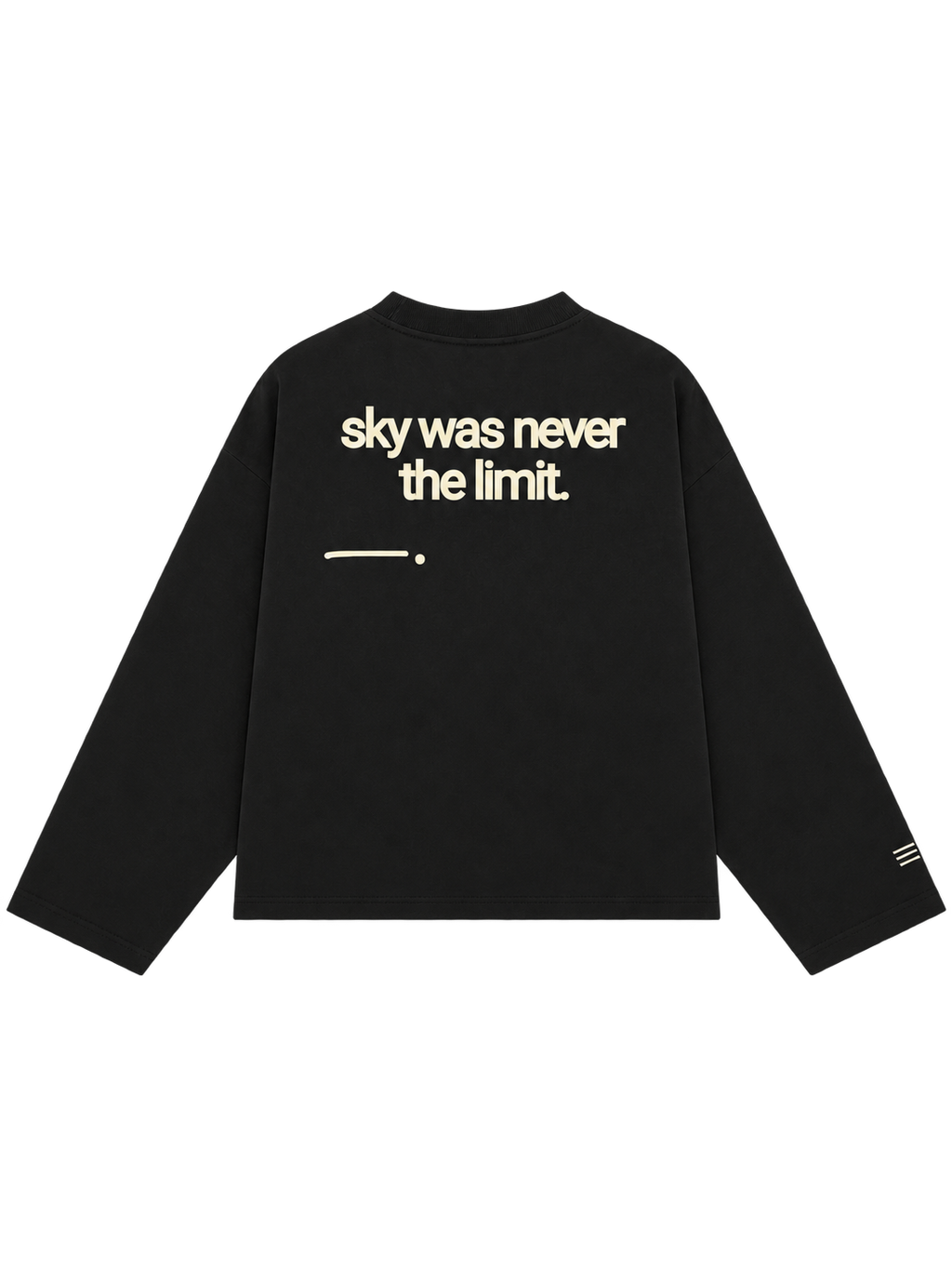 BEYOND LONG SLEEVE TEE (Black)