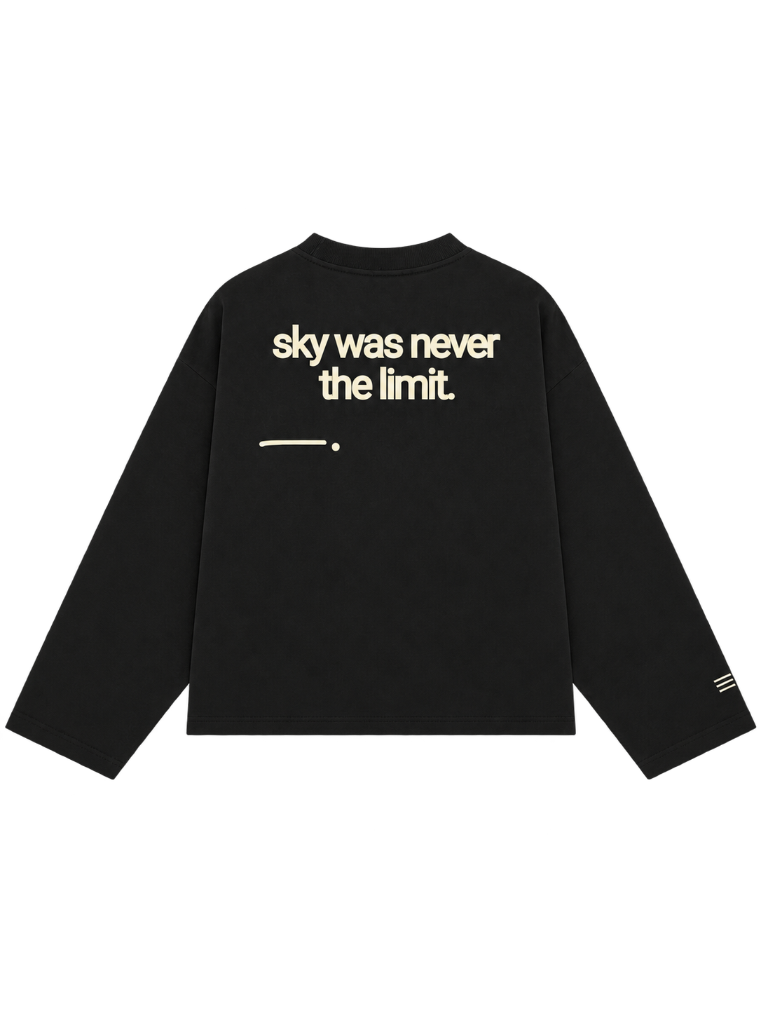 BEYOND LONG SLEEVE TEE (Black)