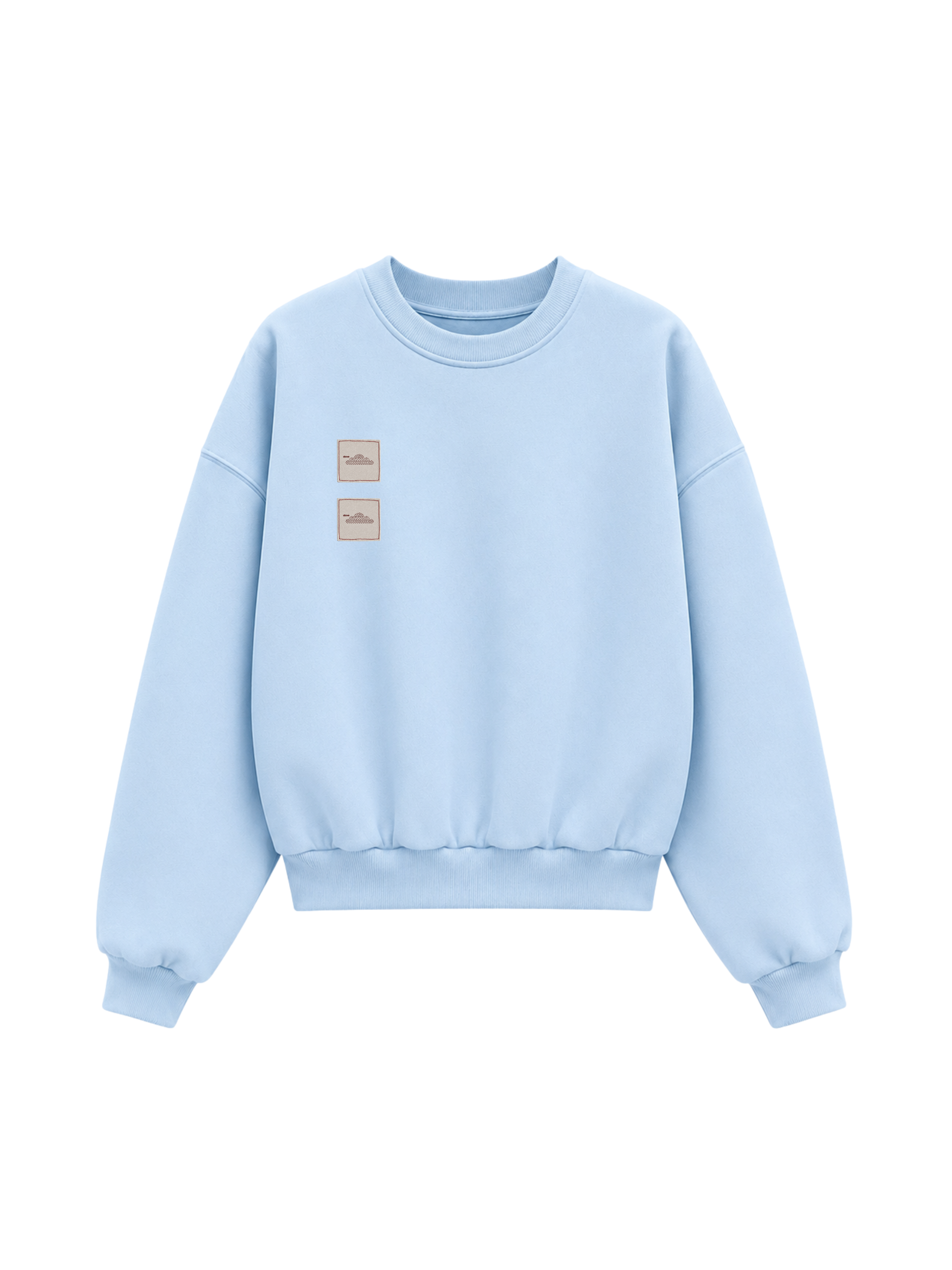 SEAL SWEATSHIRT IN SKYBLLUE